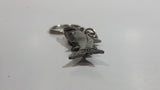 Salmon Fish Shaped Metal Key Chain Fisherman Sportsmen Outdoors Collectible