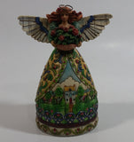 2006 Enesco Jim Shore Designs Heartwood Creek 4006721 "Summer Restores The Soul" Highly Detailed Resin Angel Figurine Ornament 4 1/2 inch Tall