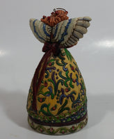 2006 Enesco Jim Shore Designs Heartwood Creek 4006721 "Summer Restores The Soul" Highly Detailed Resin Angel Figurine Ornament 4 1/2 inch Tall