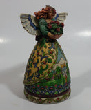 2006 Enesco Jim Shore Designs Heartwood Creek 4006721 "Summer Restores The Soul" Highly Detailed Resin Angel Figurine Ornament 4 1/2 inch Tall