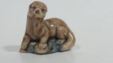 Red Rose Tea Otter Wade England Figurine