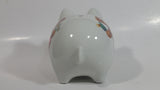 Vintage Reutter Porzellan Germany Boy and Girl Teddy Bear Porcelain Pig Shaped Piggy Coin Bank