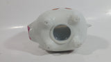 Vintage Reutter Porzellan Germany Boy and Girl Teddy Bear Porcelain Pig Shaped Piggy Coin Bank