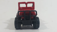 1981 Matchbox Jeep 4x4 Golden Eagle Red Die Cast Toy Car Vehicle