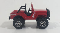 1981 Matchbox Jeep 4x4 Golden Eagle Red Die Cast Toy Car Vehicle