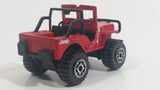 1981 Matchbox Jeep 4x4 Golden Eagle Red Die Cast Toy Car Vehicle