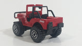 1981 Matchbox Jeep 4x4 Golden Eagle Red Die Cast Toy Car Vehicle