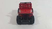 1981 Matchbox Jeep 4x4 Golden Eagle Red Die Cast Toy Car Vehicle