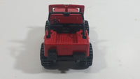 1981 Matchbox Jeep 4x4 Golden Eagle Red Die Cast Toy Car Vehicle