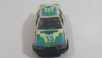 Yatming No. 815 Ford Sierra Sapphire #15 Cream White with Blue Green Die Cast Toy Car Vehicle