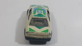 Yatming No. 815 Ford Sierra Sapphire #15 Cream White with Blue Green Die Cast Toy Car Vehicle