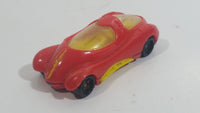 1995 Hot Wheels Power Circuit Red and Yellow Die Cast Toy Car Vehicle McDonald's Happy Meal