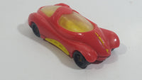 1995 Hot Wheels Power Circuit Red and Yellow Die Cast Toy Car Vehicle McDonald's Happy Meal