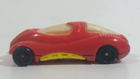 1995 Hot Wheels Power Circuit Red and Yellow Die Cast Toy Car Vehicle McDonald's Happy Meal