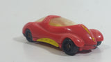 1995 Hot Wheels Power Circuit Red and Yellow Die Cast Toy Car Vehicle McDonald's Happy Meal