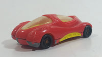 1995 Hot Wheels Power Circuit Red and Yellow Die Cast Toy Car Vehicle McDonald's Happy Meal