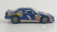 1995 Hot Wheels Race Team Series I Lumina Stocker #1 Metalflake Dark Blue Die Cast Toy Race Car Vehicle