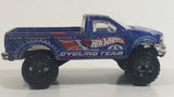 2013 Hot Wheels Team: Ford Racing 1997 Ford F-150 Lifted 4x4 Truck Blue Die Cast Toy Car Vehicle