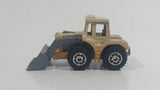 1999 Matchbox Road Crew/Road Works Tractor Shovel Beige Fading to Yellow No. 29 Die Cast Toy Construction Building Equipment Vehicle