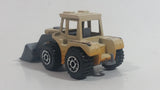 1999 Matchbox Road Crew/Road Works Tractor Shovel Beige Fading to Yellow No. 29 Die Cast Toy Construction Building Equipment Vehicle