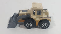 1999 Matchbox Road Crew/Road Works Tractor Shovel Beige Fading to Yellow No. 29 Die Cast Toy Construction Building Equipment Vehicle