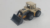 1999 Matchbox Road Crew/Road Works Tractor Shovel Beige Fading to Yellow No. 29 Die Cast Toy Construction Building Equipment Vehicle