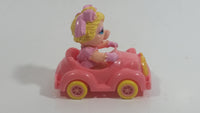 Vintage The Muppets 1986 Baby Miss Piggy and Pink Toy Car Vehicle McDonald's Happy Meal