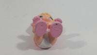 Vintage The Muppets 1986 Baby Miss Piggy and Pink Toy Car Vehicle McDonald's Happy Meal