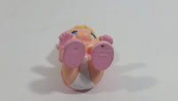 Vintage The Muppets 1986 Baby Miss Piggy and Pink Toy Car Vehicle McDonald's Happy Meal