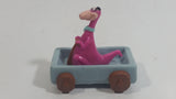 1990 Hanna Barbera Dino on Grey Stone Cart Vehicle McDonald's Happy Meal