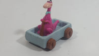 1990 Hanna Barbera Dino on Grey Stone Cart Vehicle McDonald's Happy Meal