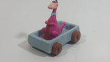 1990 Hanna Barbera Dino on Grey Stone Cart Vehicle McDonald's Happy Meal