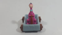 1990 Hanna Barbera Dino on Grey Stone Cart Vehicle McDonald's Happy Meal