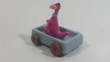 1990 Hanna Barbera Dino on Grey Stone Cart Vehicle McDonald's Happy Meal