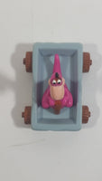 1990 Hanna Barbera Dino on Grey Stone Cart Vehicle McDonald's Happy Meal