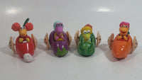 Set of 4 1987-1988 Fraggle Rock Characters Toy Car Vehicles McDonald's Happy Meal Toy