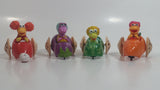 Set of 4 1987-1988 Fraggle Rock Characters Toy Car Vehicles McDonald's Happy Meal Toy