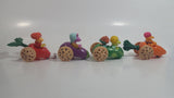 Set of 4 1987-1988 Fraggle Rock Characters Toy Car Vehicles McDonald's Happy Meal Toy