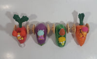 Set of 4 1987-1988 Fraggle Rock Characters Toy Car Vehicles McDonald's Happy Meal Toy