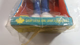 Vintage 1960s Regal Toys Canada Eskimo Inuit Girl In Blue Parka Jacket 15" Tall Doll In Box Not Sealed