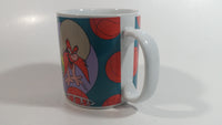 1994 Sakura Warner Bros Looney Tunes Yosemite Sam Cartoon Character Playing Basketball Ceramic Coffee Mug Television Collectible