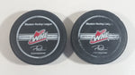 Lot of 2 WHL Western Hockey League Vancouver Giants Official Game Pucks