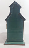 Saskatchewan Wheat Pool Blue Green Ceramic Railway Grain Storage Elevator Folk Art Model