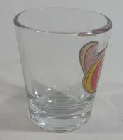 Calgary Flames NHL Ice Hockey Team 2 1/4" Tall Clear Shot Glass