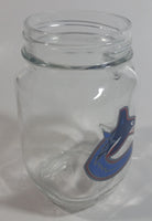 Vancouver Canucks NHL Ice Hockey Team 5" Tall Glass Mason Jar Style Beer Mug