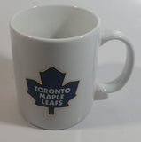 Toronto Maple Leafs NHL Ice Hockey Team Gold Outlined Leaf White Ceramic Coffee Mug Cup Sports Collectible