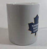 Toronto Maple Leafs NHL Ice Hockey Team Gold Outlined Leaf White Ceramic Coffee Mug Cup Sports Collectible