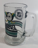 Rare 1993 Cutler Brands and Designs Anaheim Mighty Ducks NHL Ice Hockey Team 5 1/2" Tall Glass Beer Mug