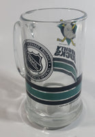 Rare 1993 Cutler Brands and Designs Anaheim Mighty Ducks NHL Ice Hockey Team 5 1/2" Tall Glass Beer Mug