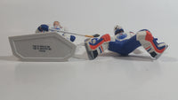 1999/2000 Starting Lineup Wayne Gretzky and Grant Fuhr Edmonton Oilers NHL Ice Hockey Players Action Figures - No Goalie Stick and Stanley Cup